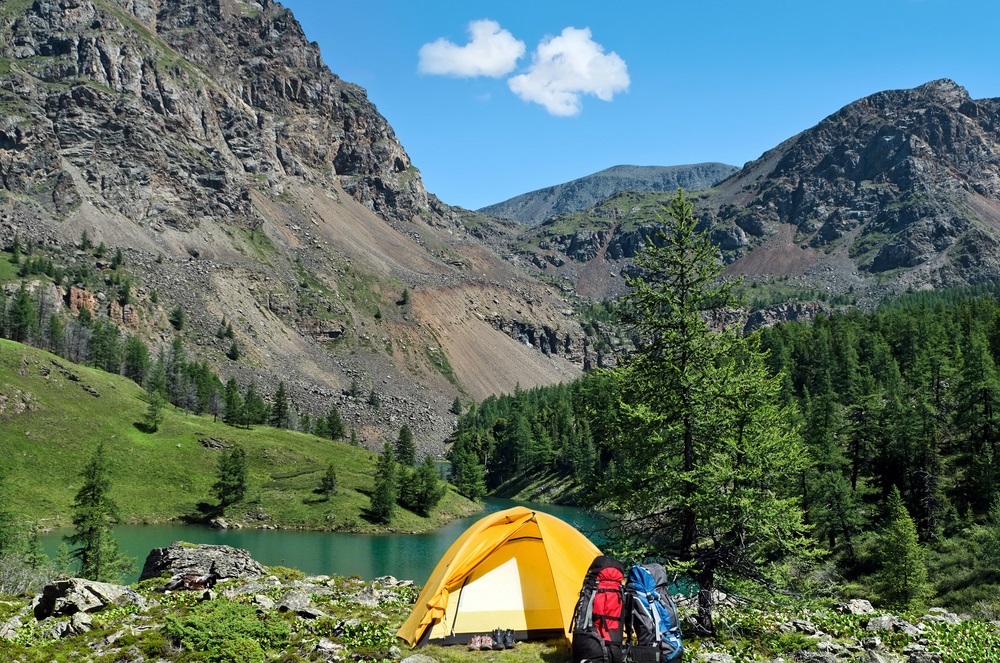 Camping in Banff During March